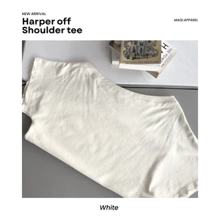 Haper Off-Shoulder Tee เสื้อปาดไหล่