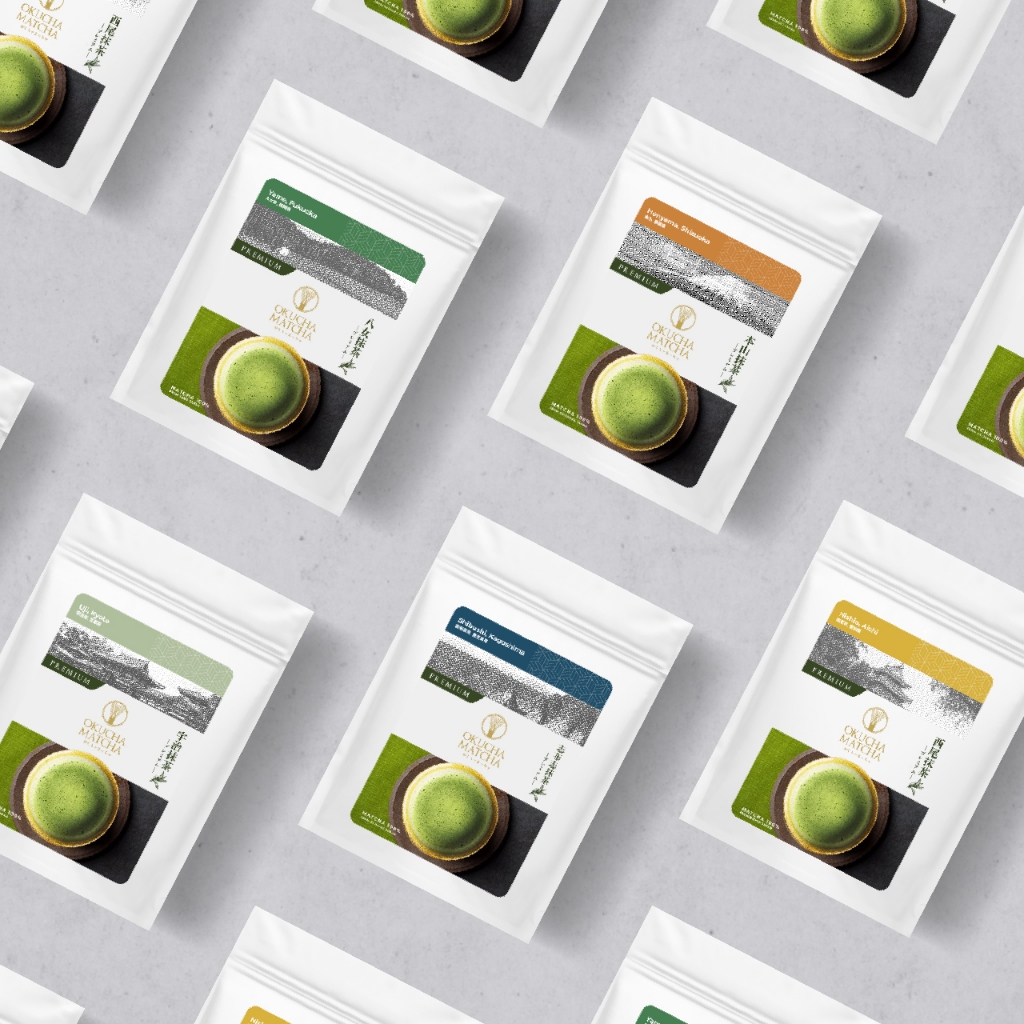 Matcha Premium 5 เมือง แบรนด์ Okucha matcha