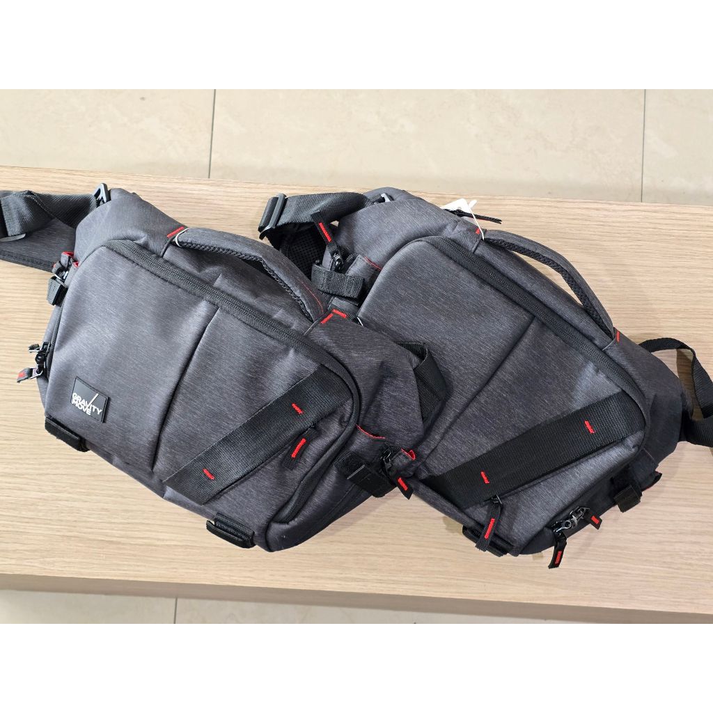 GRAVITY MOVE REFORM SLING/WAISTPACK PLUS SOLID GREY (DEMO)**สินค้าตัวโชว์ สอบถามก่อนสั่งซื้อ**