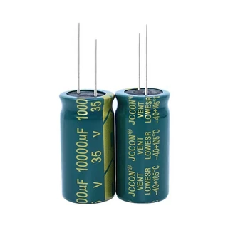 JCCON คาปา 35v 50v 63v 4700uf 6800uf 10000uf คาปาซิเตอร์35v คาปาโมแอมจิ๋ว Capacitor