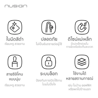 (Nusign) คัตเตอร์พกพาห้อยได้ Deli รุ่น NS066 รูปทรงทันนสมัย น่าใช้งาน มี 4 สี จำหน่าย 1 ชิ้น Cutter