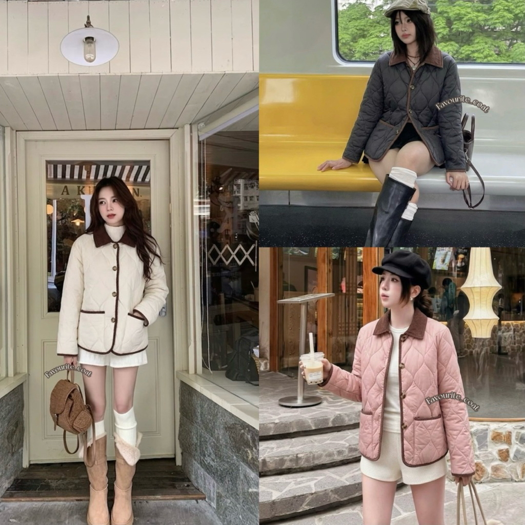 Favourite_coat พร้อมส่ง เสื้อกันหนาวผู้หญิง เสื้อโค้ทผู้หญิง
