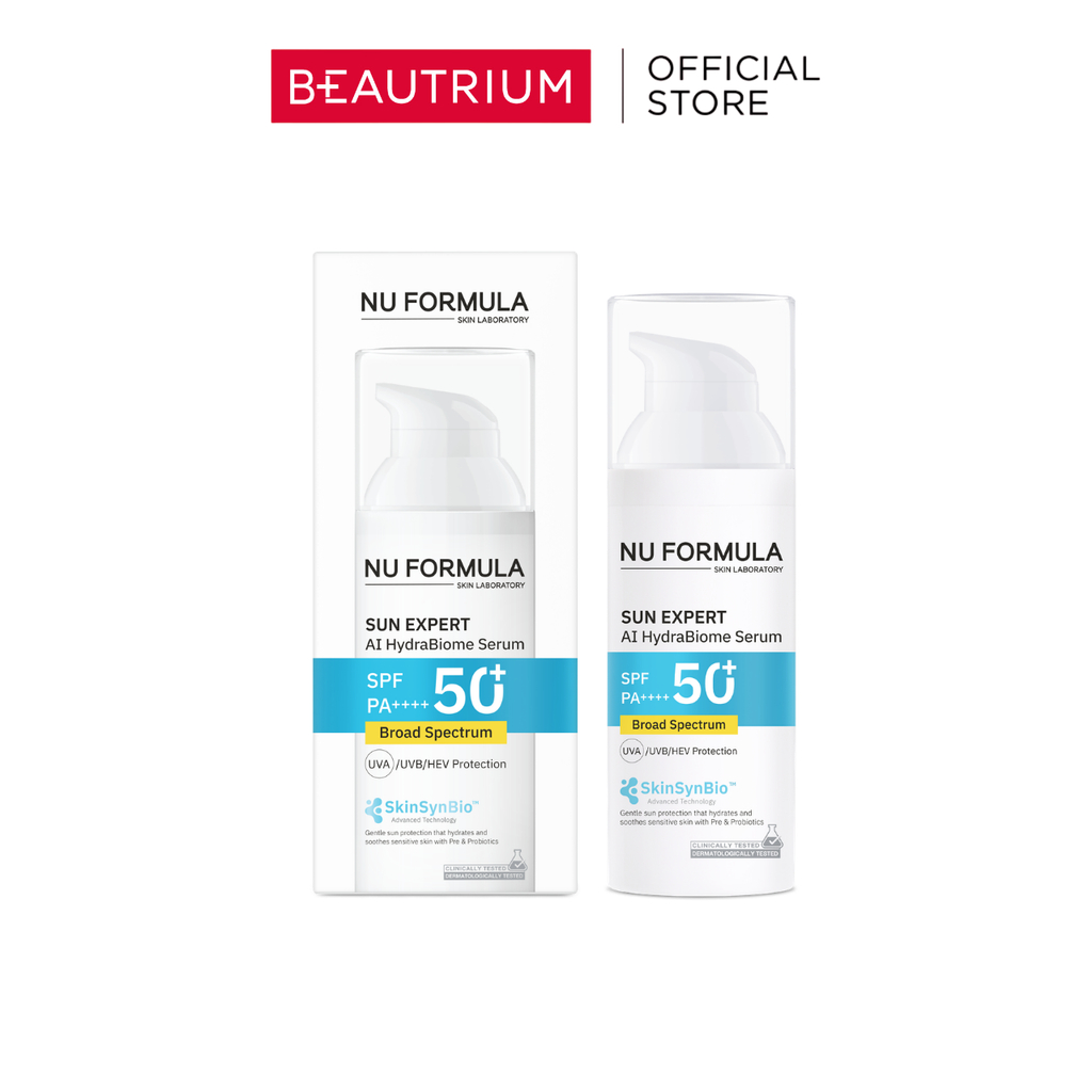 NU FORMULA Sun Expert AI HydraBiome Serum SPF50+ PA++++ กันแดด 40ml