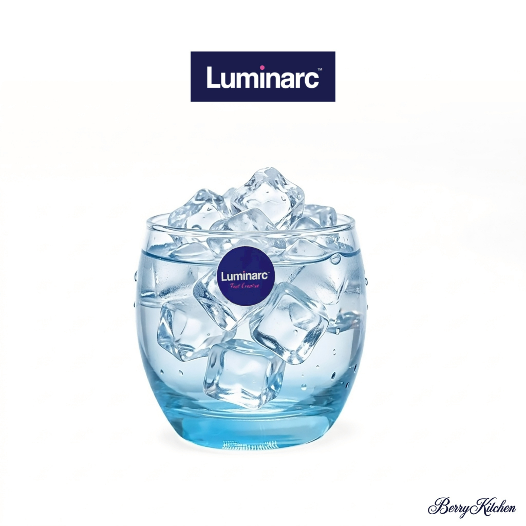 LUMINARC Salto Solid Color แก้วซัลโต้ สีทึบ ขนาด 320 - 350 มล. - GAR53/47