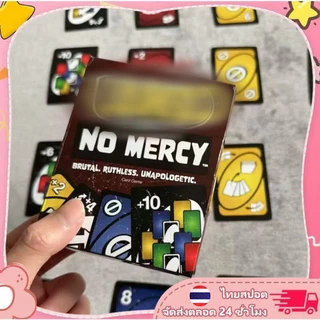 🚚สต็อกไทย ส่งไ 24ชม168 ใบ ชุดการ์ดเกม UNO No Mercy สำหรับทุกวัย เปลี่ยนใคร การ์ด Uno เกมไพ่
