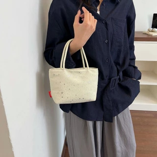 (B-2912)🔥พร้อมส่ง กระเป๋าถือ สไตส์นี้เท่มาก แฟชั่นมาใหม่ แฟชั่นฤดูใบไม้ผลิต กระเป๋าขนาดใหญ่จุของได้เยอะ 7สี