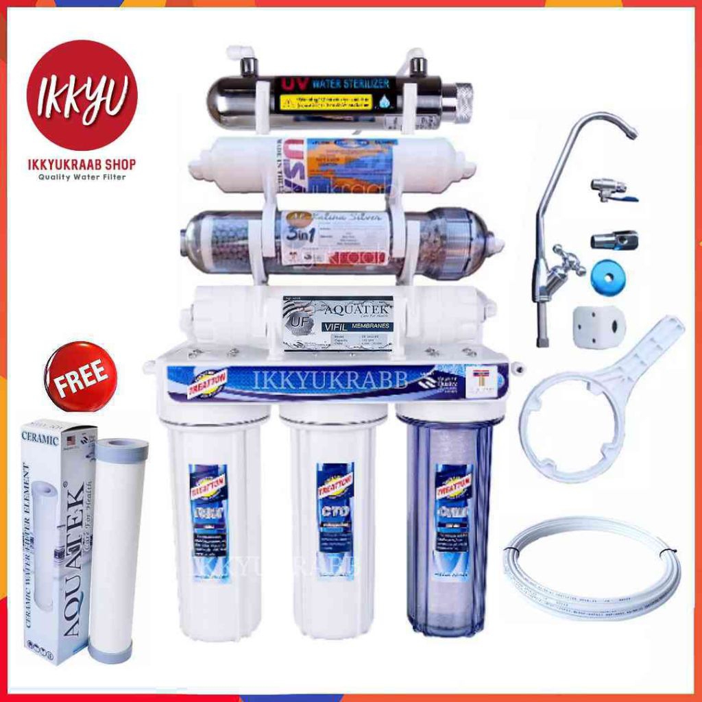 TREATON ALKALINE 3 IN1 UF OMNI PURE 6 ขั้นตอน