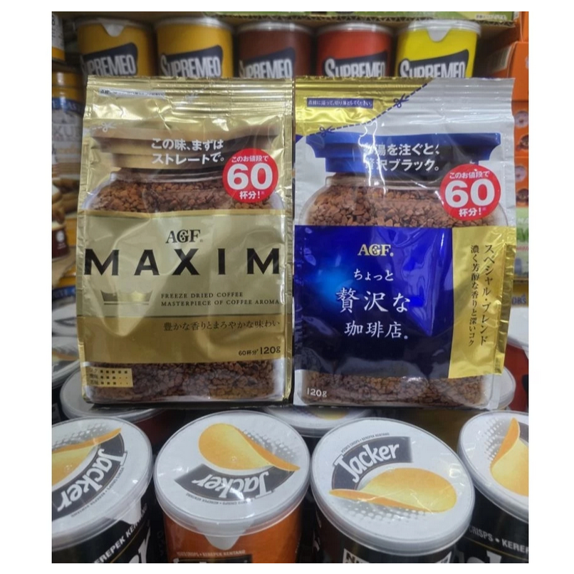 🔥🔥 เคลียร์โกดัง ถูกสุดๆกาแฟสำเร็จรูปแม็กซิม AGF Maxim จากญี่ปุ่น ขนาด  120/ 170 กรัม