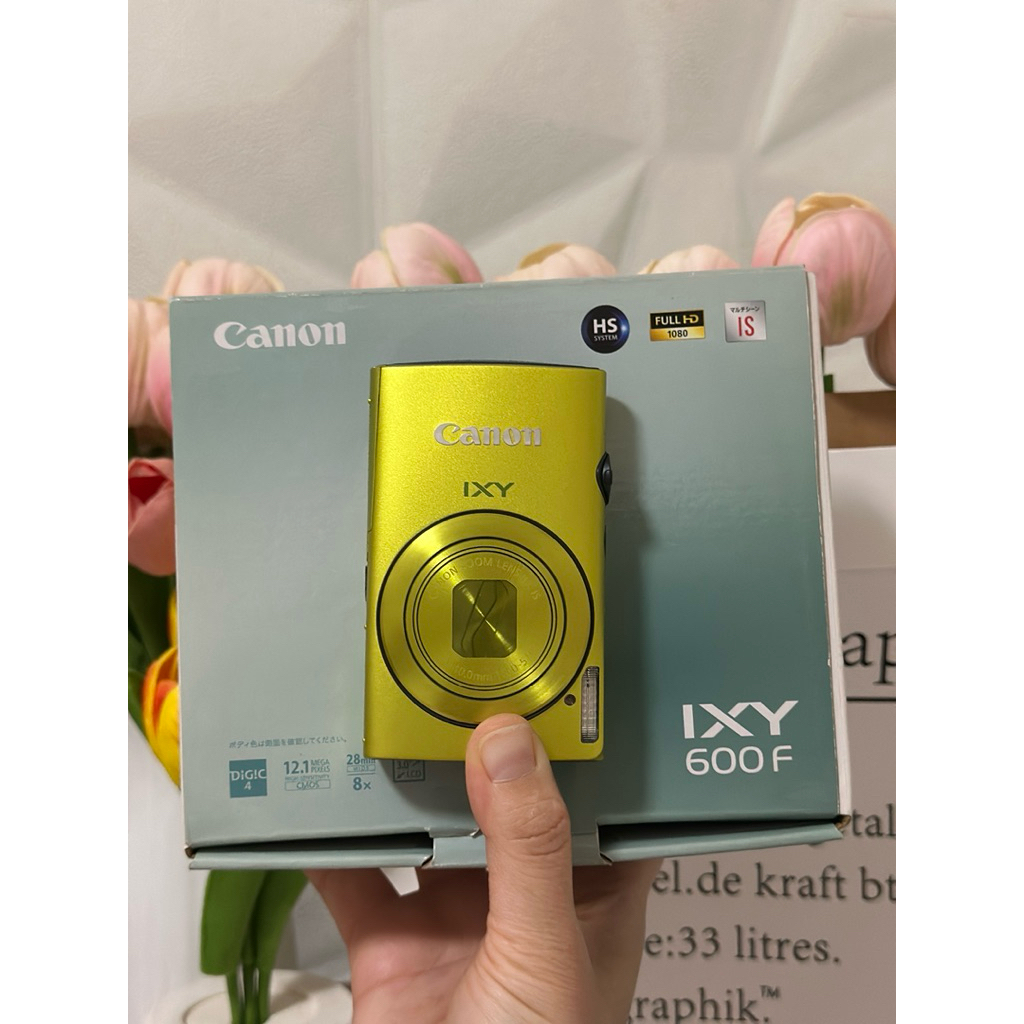 Canon IXY600F สีเขียว สภาพ99% อุปกรณ์ครบกล่อง