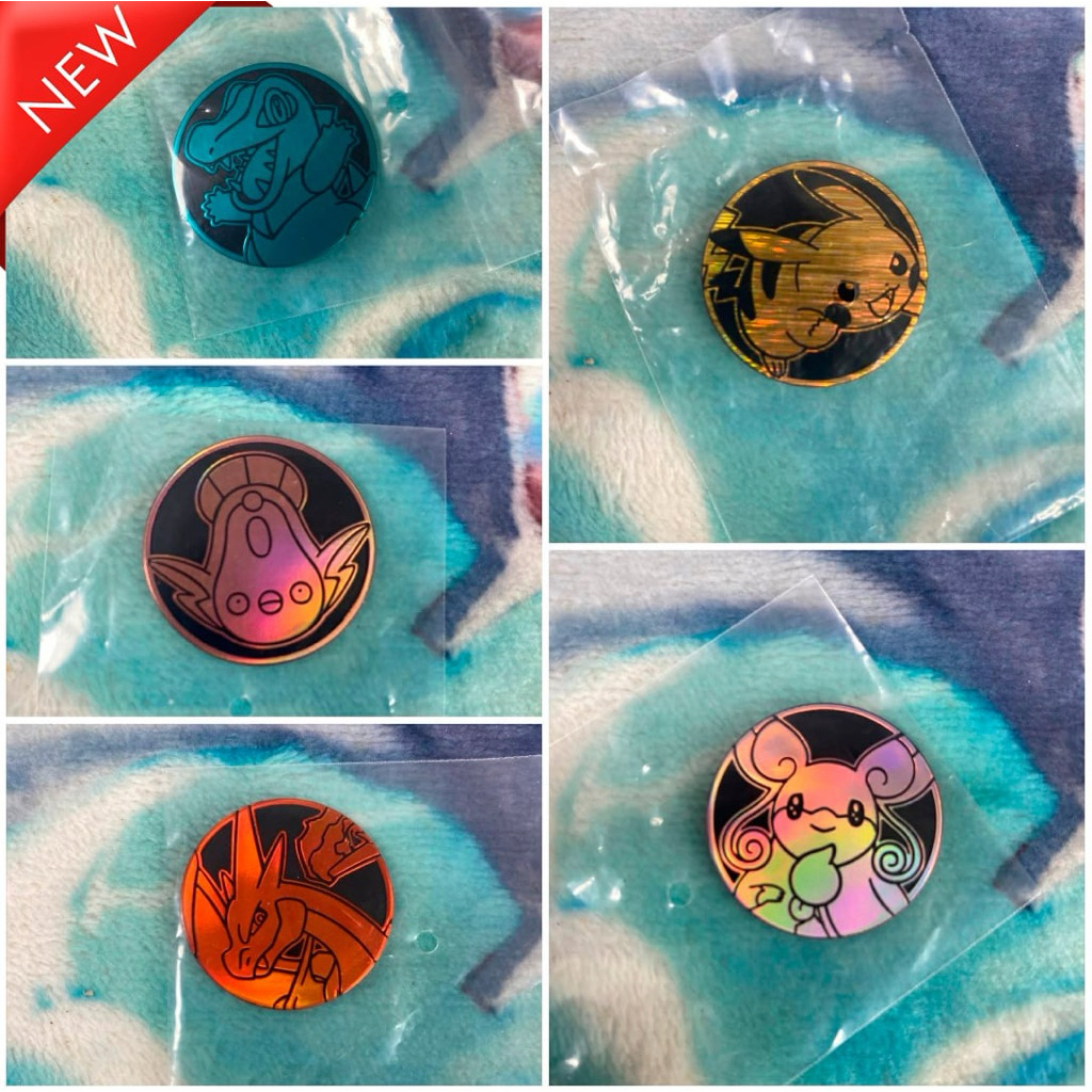 [Pokemon TCG] Pokemon Coin - เหรียญทอย ลายโปเกมอน
