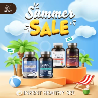 Set [Multivitamin1+Magnesium1+Zinc1+L-carnitine1]ตรา อินเซ้นส์