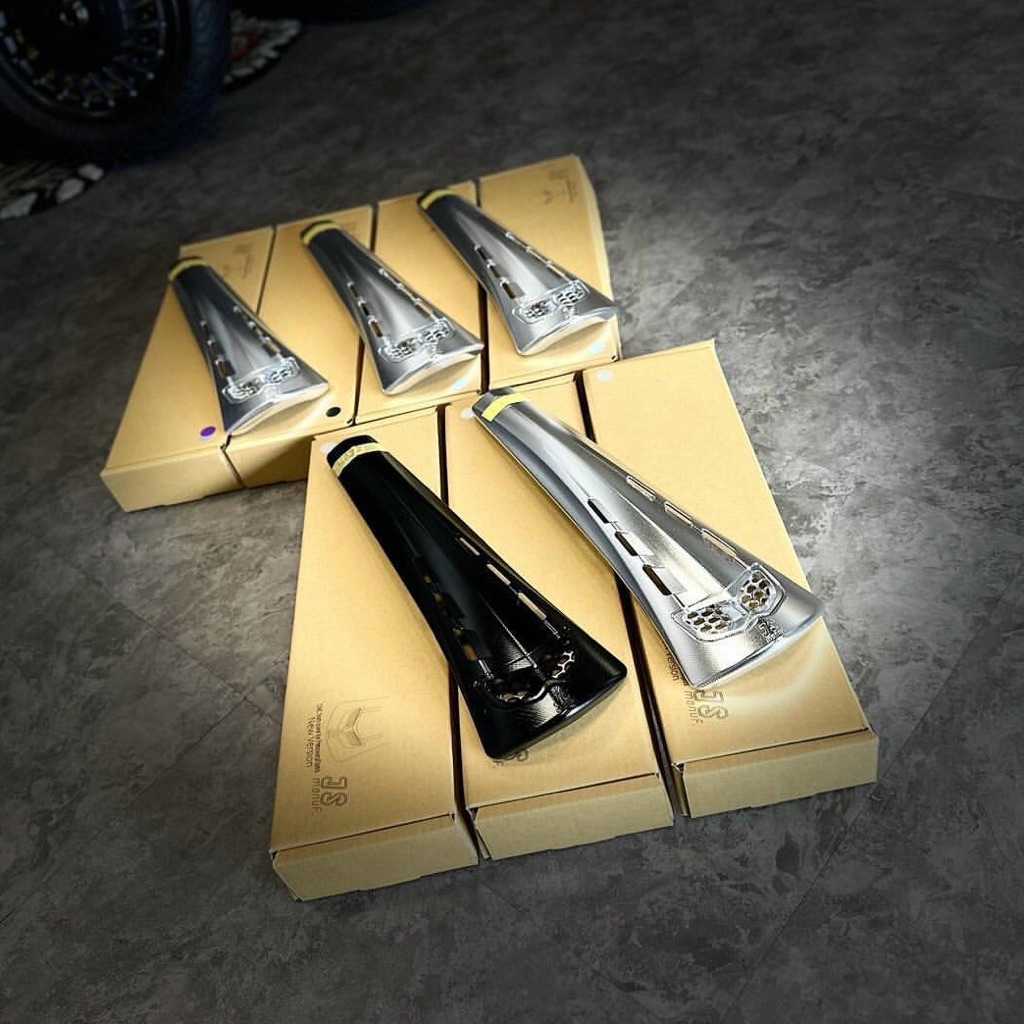 JS manuf. ดั้งหน้า Vespa Sprint / Primavera อลูมิเนียม cnc ดั้ง เวสป้า