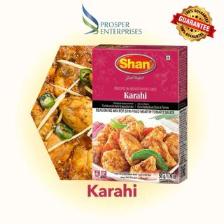 Shan Karahi Masala 50g | ผงทำคาราฮี | แกงไก่/เนื้อ สไตล์ปากีสถาน | Curry Spice Mix | Halal