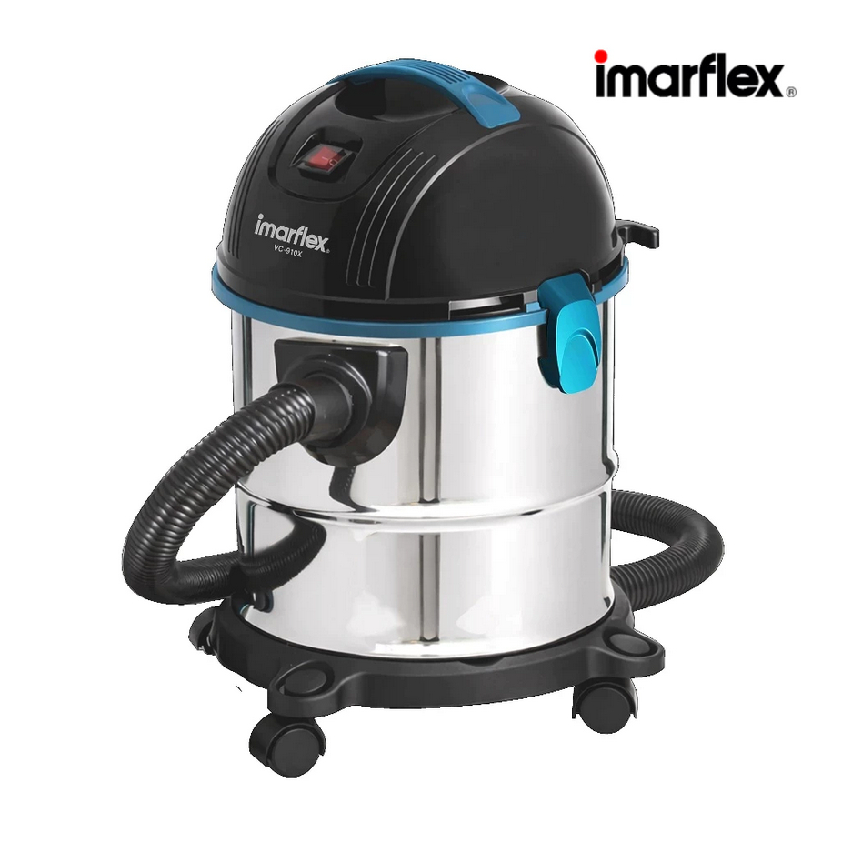 เครื่องดูดฝุ่น IMARFLEX รุ่น  VC-910X  VC-910 ดูดน้ำ และ เป่าลม จุได้ถึง 20 ลิตร สายไฟยาวถึง 5 เมตร 