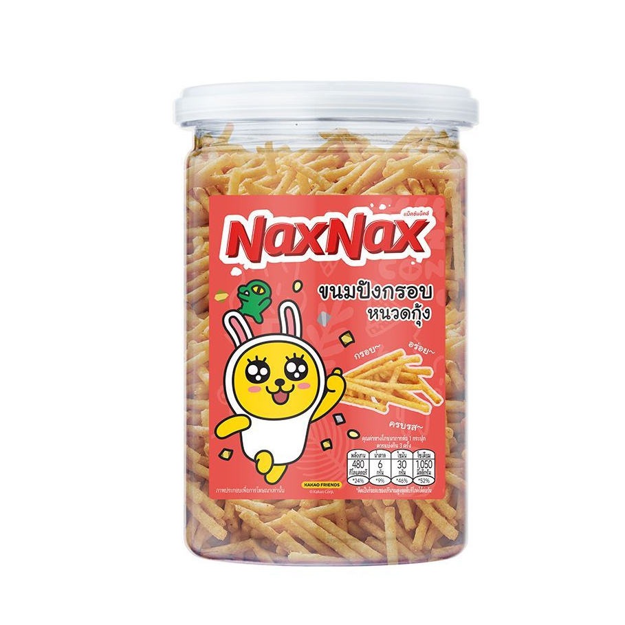 ขนมปังปี๊บหนวดกุ้งหลากรส 90-200 กรัม