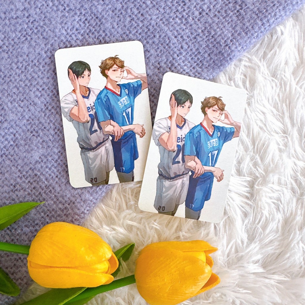 (✅พร้อมส่ง) Photocard Oikawa & Kageyama : Haikyuu! (1ใบ)