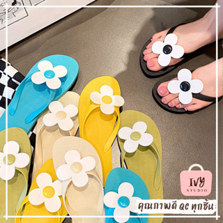 รองเท้าแตะดอกไม้ รองเท้าแตะผู้หญิง ใส่สบาย นุ่มกันลื่น แฟชั่…