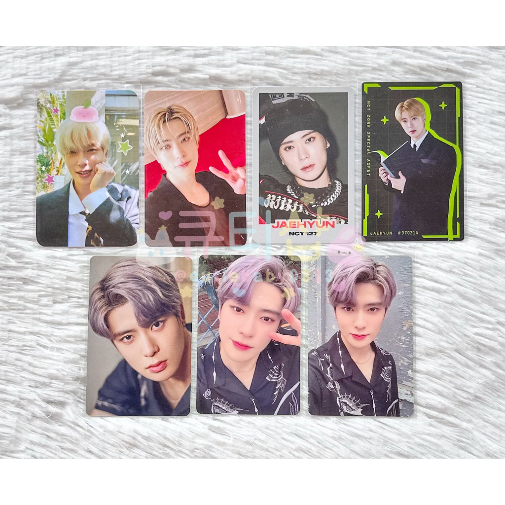 การ์ดแจฮยอน NCT 127 การ์ด peach doll perfume 2 baddies NCT zone dicon dfesta