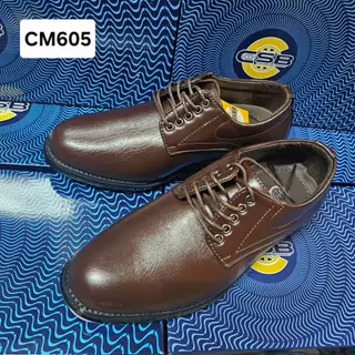 CSBและ Alando รองเท้าลูกเสือ สีน้ำตาล ไซส์ 39-45