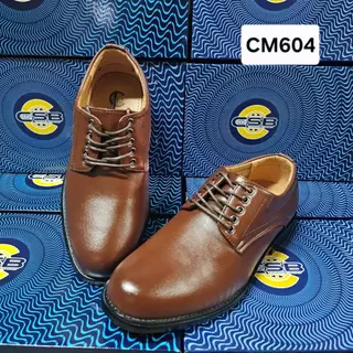 CSBและ Alando รองเท้าลูกเสือ สีน้ำตาล ไซส์ 39-45