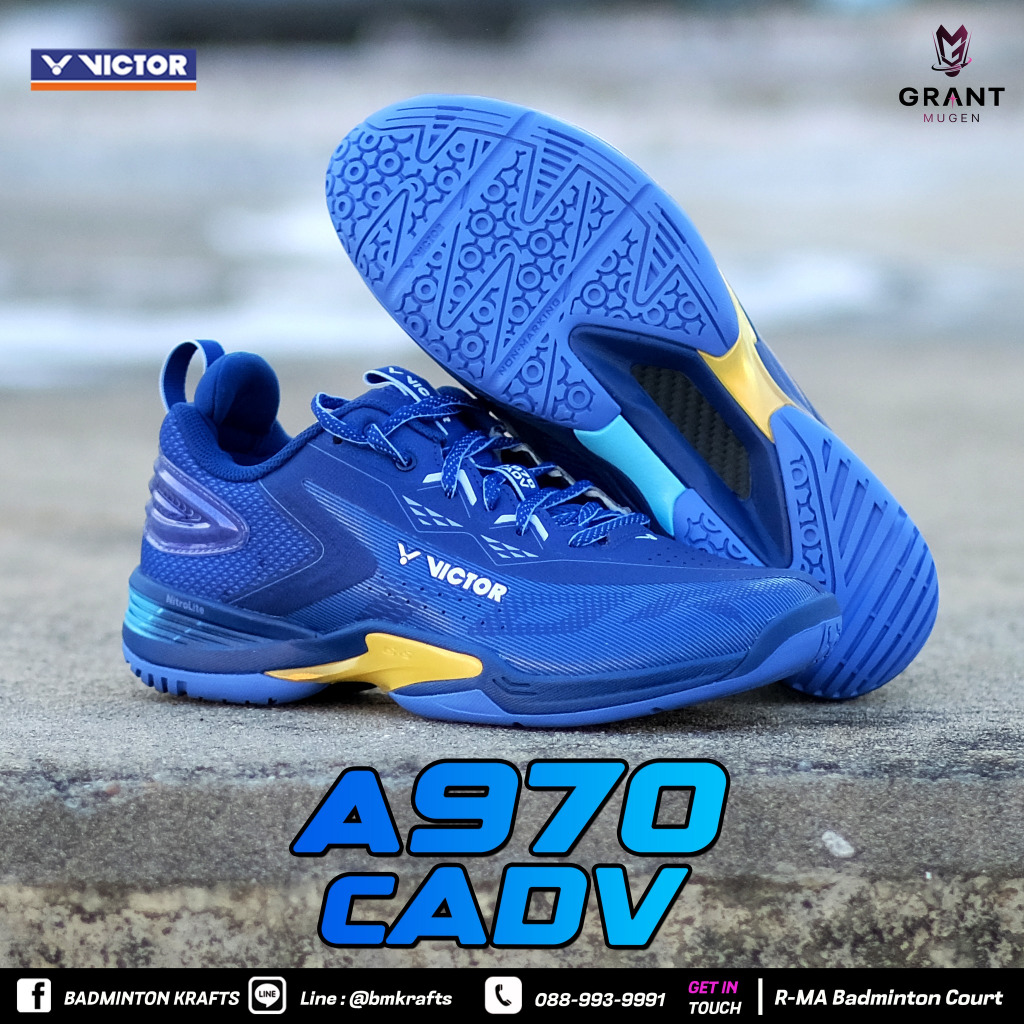 รองเท้าแบดมินตัน Victor A970cADV (Blue)