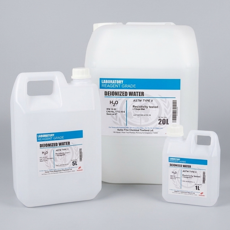 DI Water(Deionized Water) น้ำกลั่นบริสุทธิ์ฆ่าเชื้อด้วยUV ขนาด มีใบรับประกันคุณภาพให้ทุก Lot