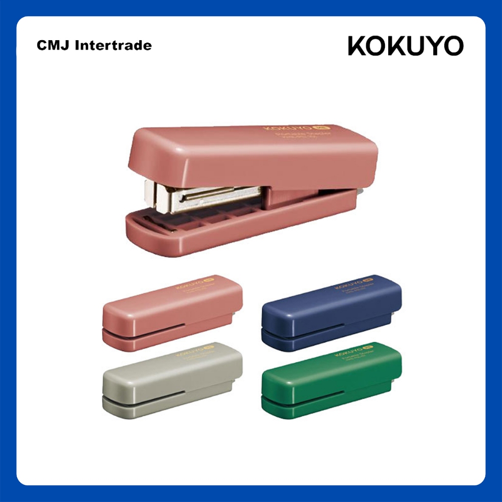 KOKUYO ME 3rd Edition Stapler เครื่องเย็บกระดาษ ขนาดพกพา (สูงสุด 10 แผ่น) ที่เย็บกระดาษ ของแท้
