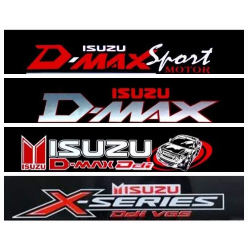 #สติ๊กเกอร์บังแดด #สติ๊กเกอร์ติดหน้ารถ #ISUZU #ISUZU D-MAX (ขนาด กว้าง 21 cm. ยาว 130 cm.)