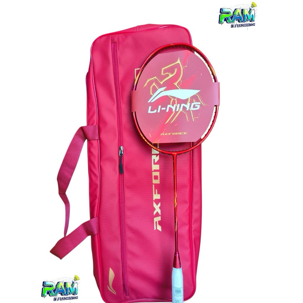 (พร้อมส่ง)LINING AXFORCE 90NEW HORSE LIMITED ปีม้า สีสดสวยมากๆ สินค้าใหม่ของแท้ 100% รหัสยาว