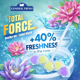 FORCE ผลิตภัณฑ์ทำความสะอาดโถสุขภัณฑ์ ก้อนทำความสะอาดชักโครก ดับกลิ่นไม่พึงประสงค์ 40-50 กรัม