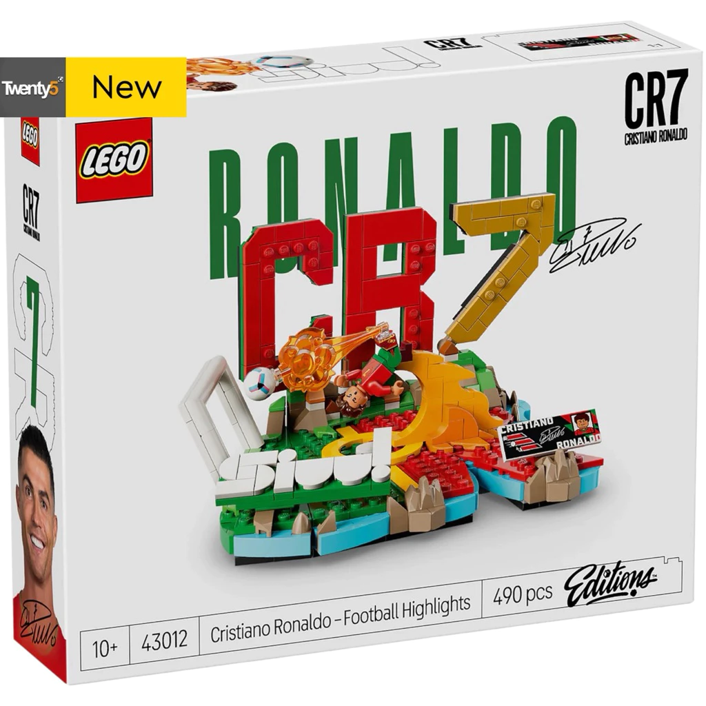 (ส่งด่วนภายใน 4 Hrs) Lego Edition 43012 Cristiano Ronaldo – Soccer Highlights