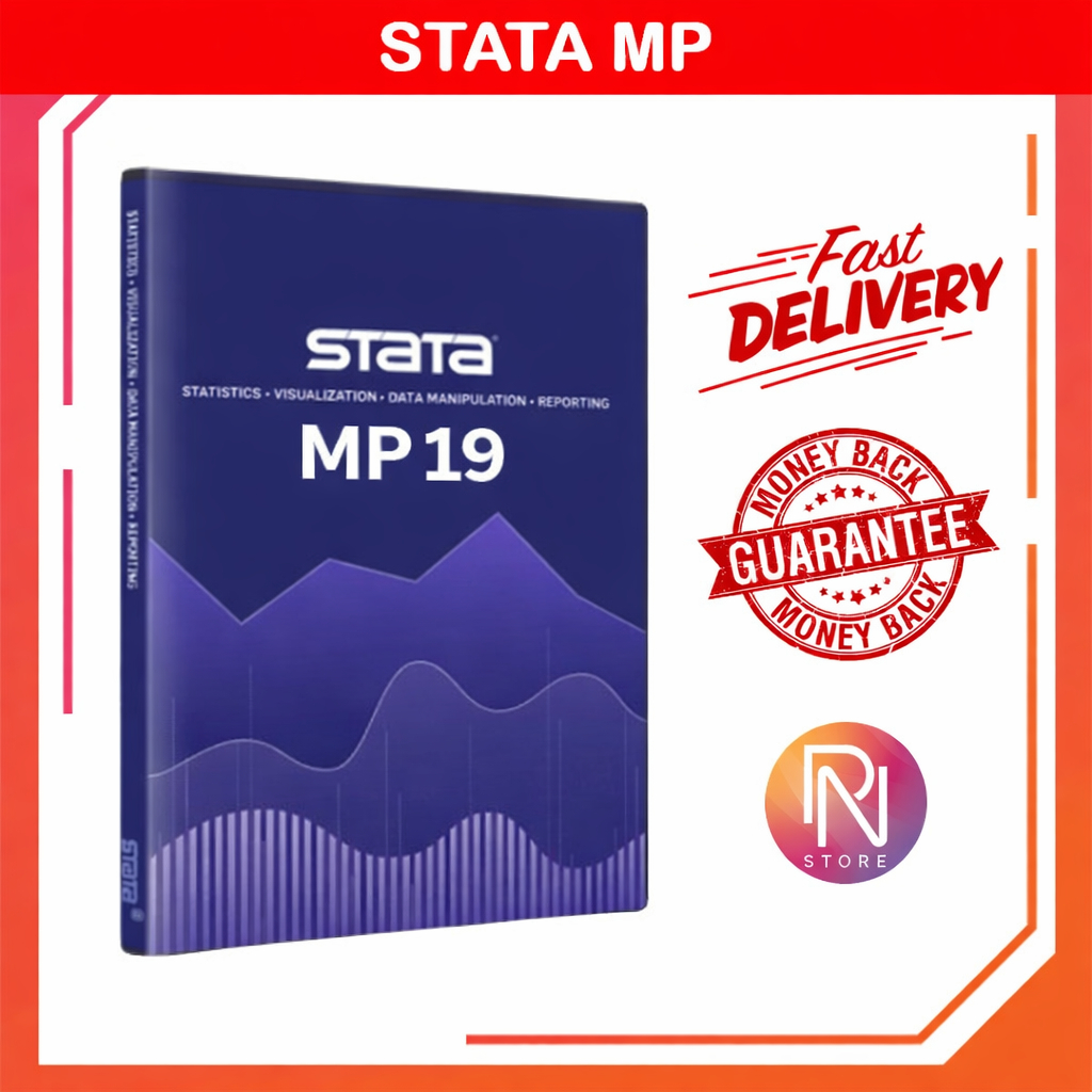 Stata MP 19 โปรแกรมวิเคราะห์ข้อมูล สำหรับ Windows x64 และ Mac [64-CORE]