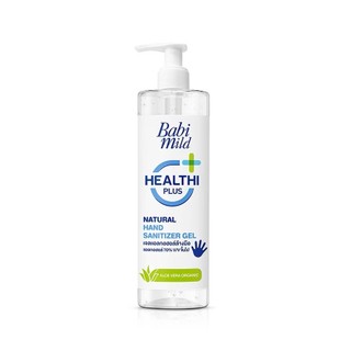 Babi Mild Hand Sanitizer Gel 480 ml เบบี้มายด์ เจลแอลกอฮอล์ เจลล้างมือ  ขวดปั๊ม 480 มล. babimild