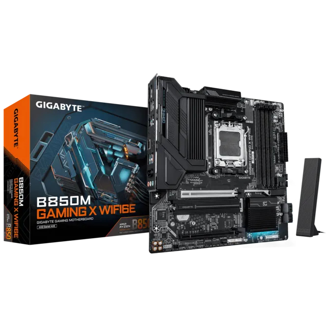 MAINBOARD (เมนบอร์ด) GIGABYTE B850M GAMING X WIFI6E AM5 DDR5 Micro ATX