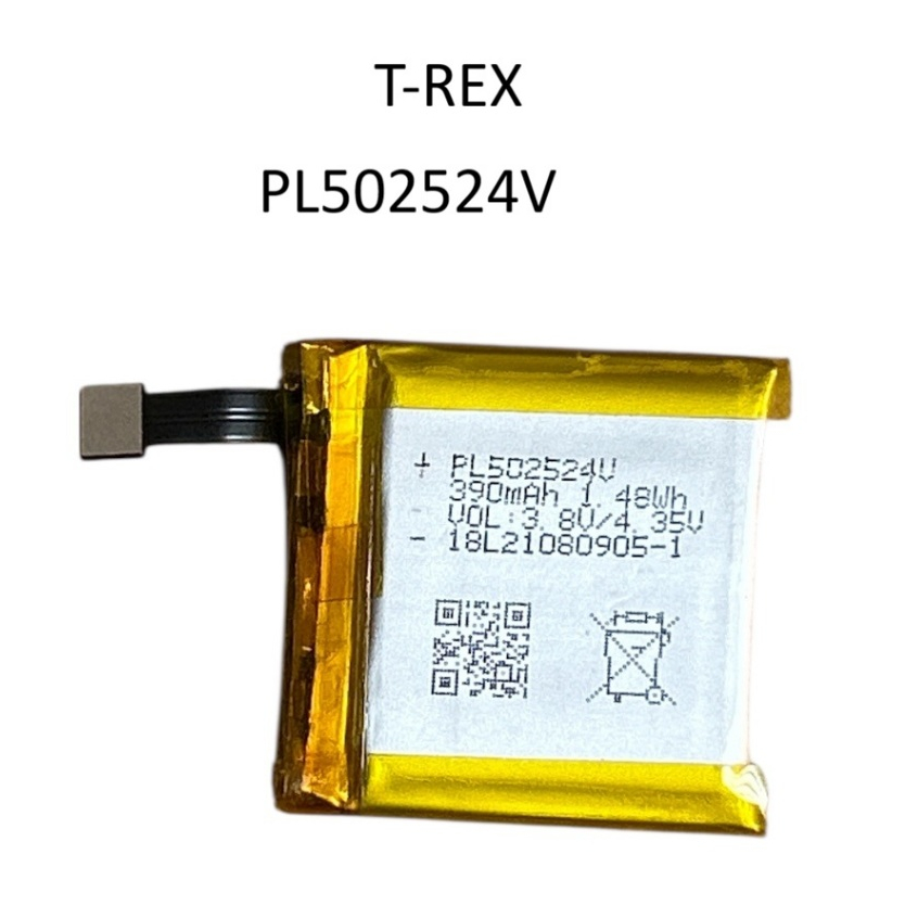 PL502524V 3.8V 390MAh แบตเตอรี่สำหรับ Huami AMAZFIT T-Rex 1