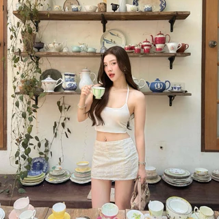 CHUWITHCHUU | RUBY MINI SKIRT (เอวต่ำ)