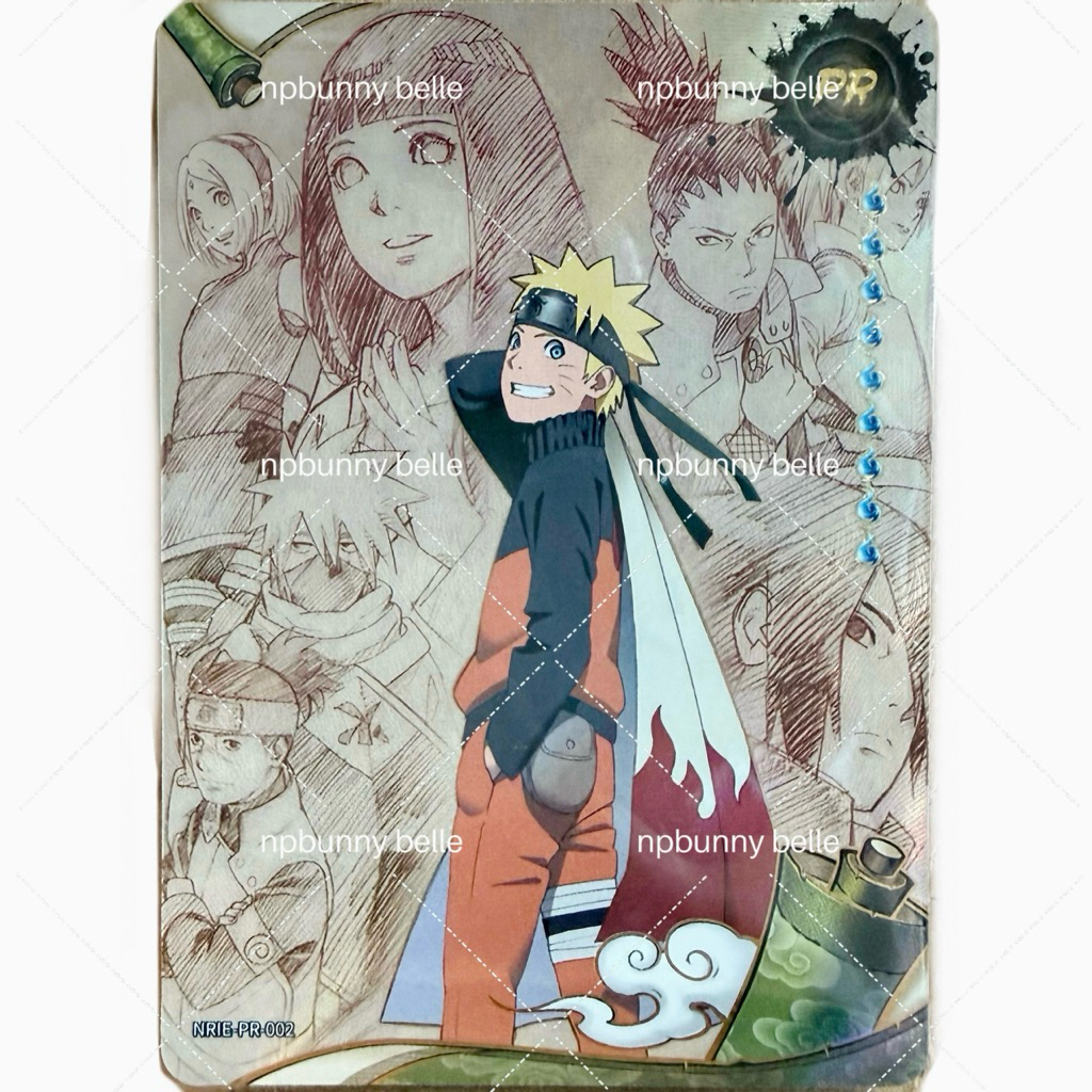 การ์ด Promo Naruto นารูโตะ NRIe-Pr-002 จาก Jin Series 2 (t4w7) Ver. Eng ของใหม่ ในซีล💕