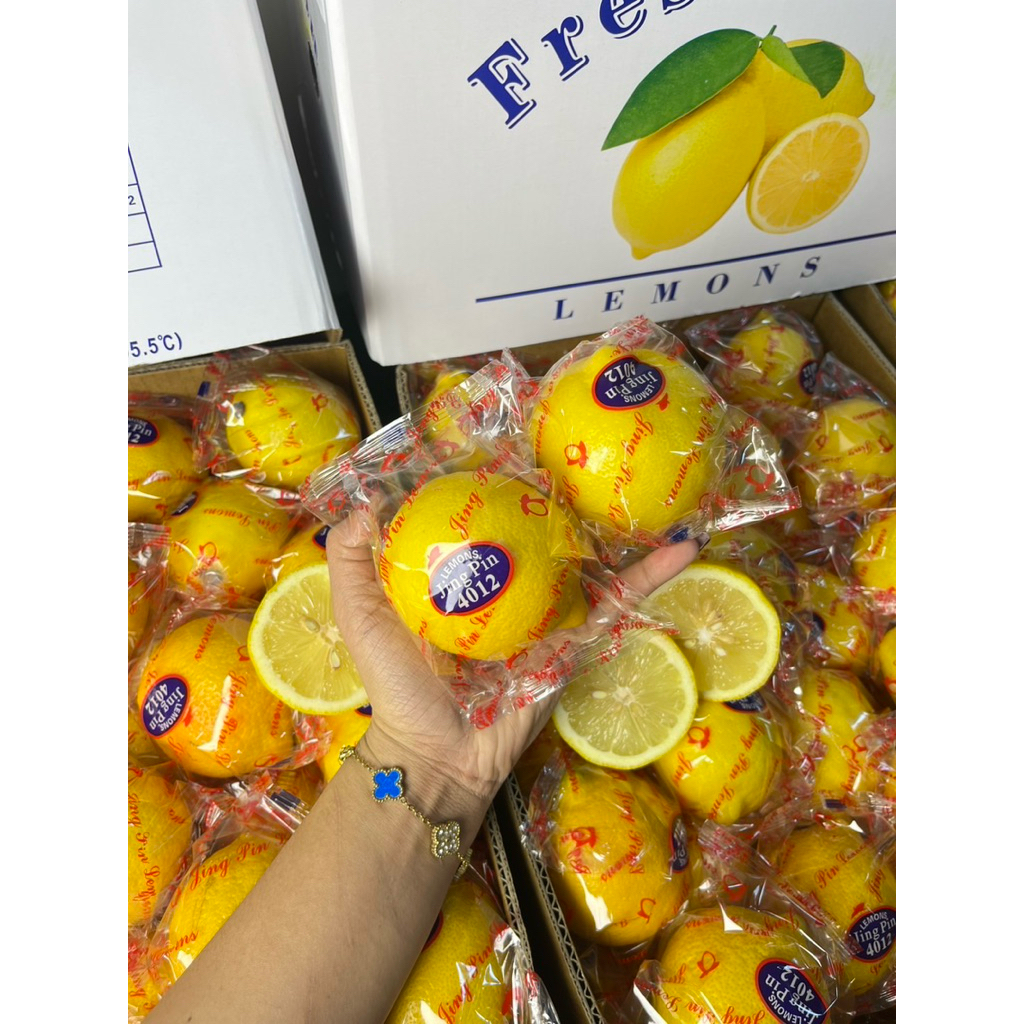 พร้อมส่ง‼️ เลม่อนสด ยกลัง 15 กิโลรวมกล่อง 75-88ลูก