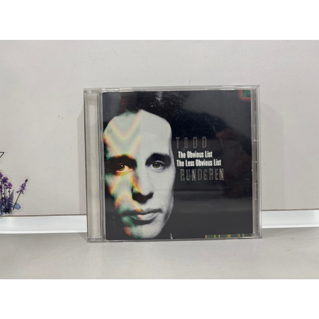 1 CD  MUSIC  ซีดีเพลงสากล   TOOD RUNDGREN The Obvious List / The Less Obvious List     (B14E68)