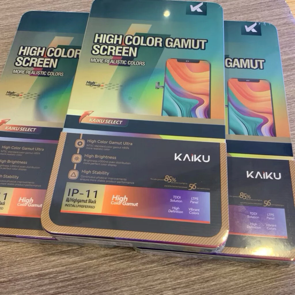 Kaiku หน้าจอ สำหรับ ip 11 Lcd screen display touch i11 รับประกัน 99 วัน ลงกาวได้มีประกัน พร้อมชุดไขควง