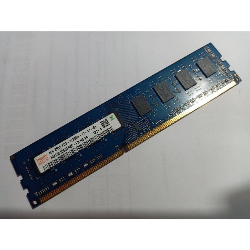 RAM SK hynix DDR3-bus1600 /4G   (4GB 2Rx8 PC3-12800U-11-12-B1) แบบ 16 ชิป ตัวสูง สำหรับ PC