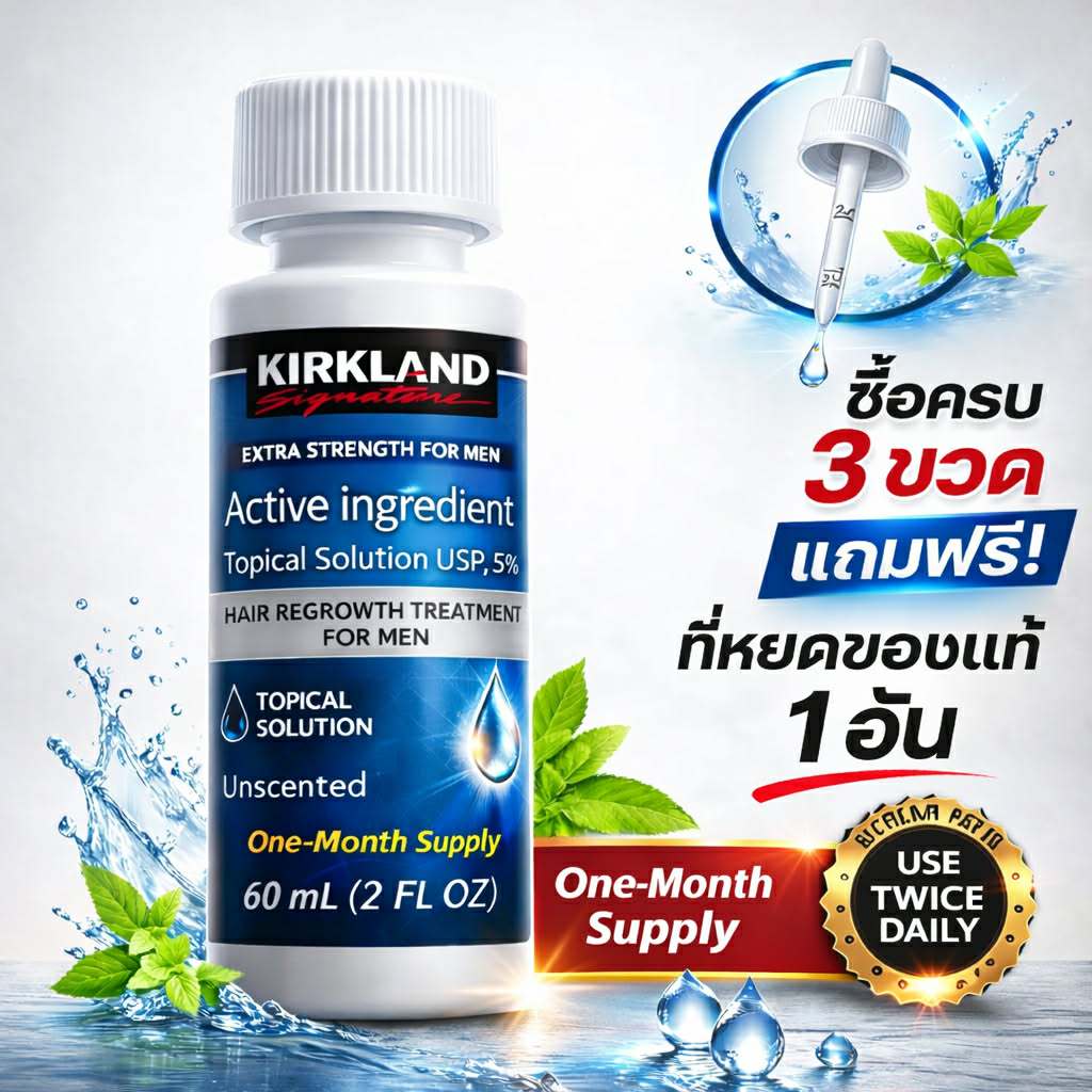 KL Hair Tonic ผลิตภัณฑ์ดูแลเส้นผม บำรุงผมและหนังศีรษะให้แข็งแรง แท้