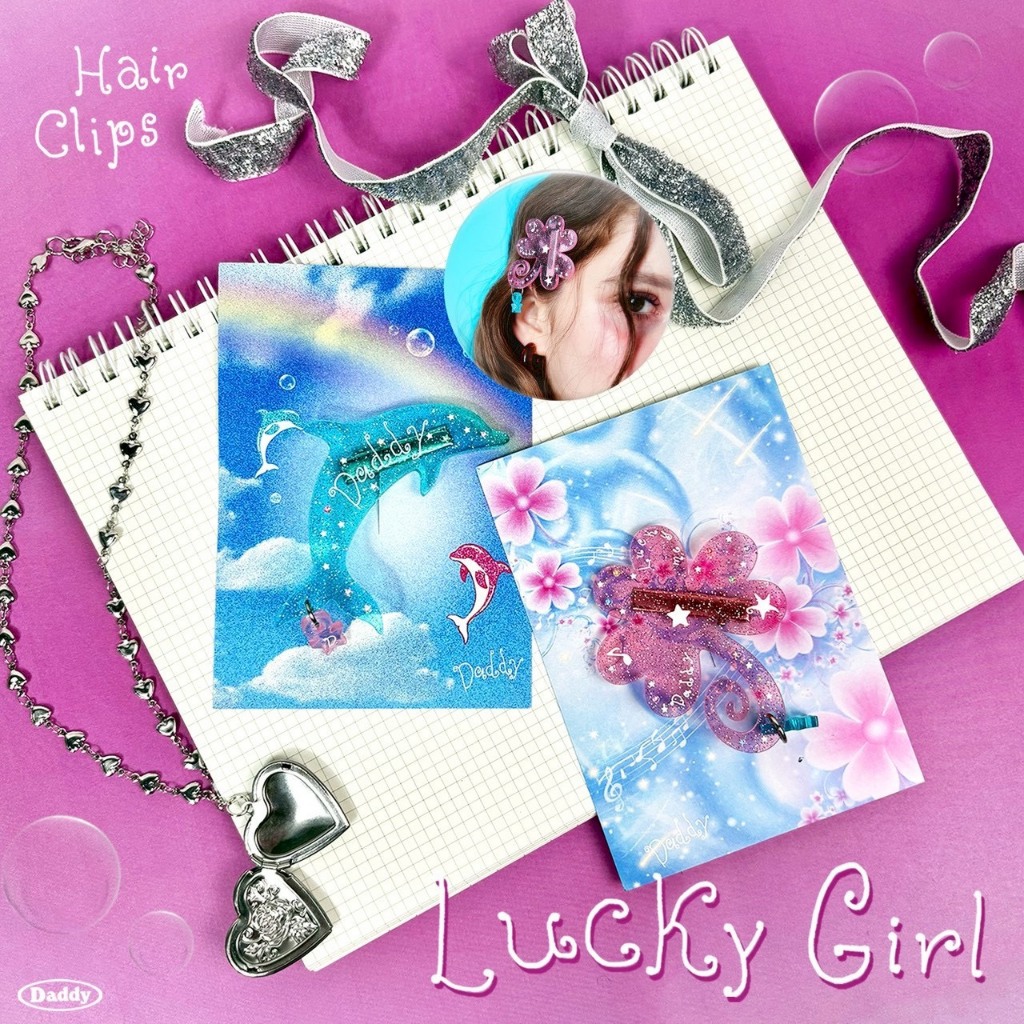DADDY ( LGS ) | Lucky Girl Hair Clips กิ๊บติดผม สุดน่ารัก