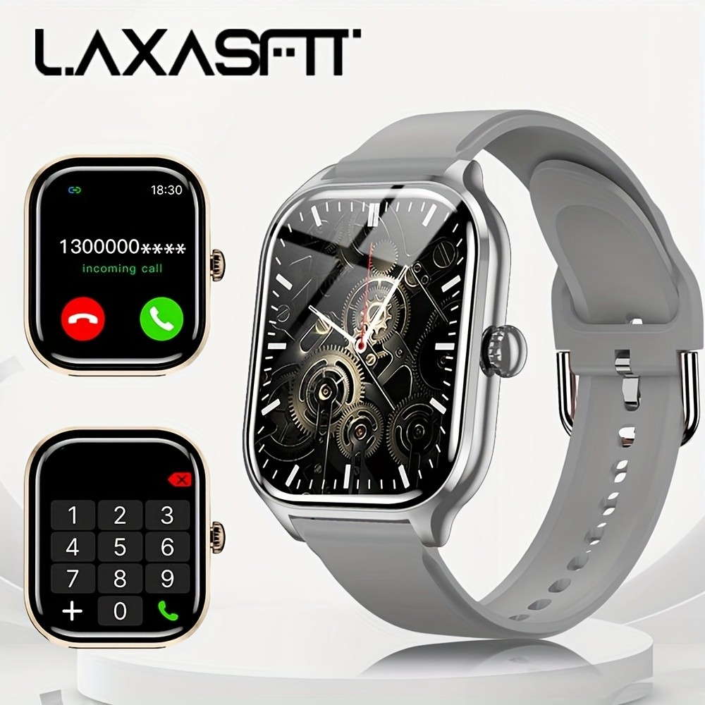 LAXASFT H9 PRO Max Smart Watch Wireless Calling, Music Control & Fitness Tracking