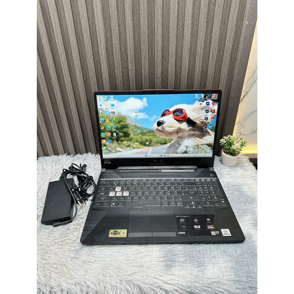 โน้ตบุ๊ค ASUS TUF Gaming F15 FX506LHB-HN323W เล่นเกมลื่น ทำงานไว ครบจบในเครื่องเดียว