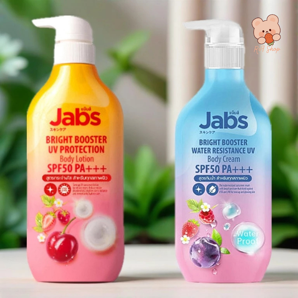 Jabs(แจ๊บส์) Jabs Body Lotion กันแดด ผิวนุ่ม ชุ่มชื้น ขนาด 450 ml