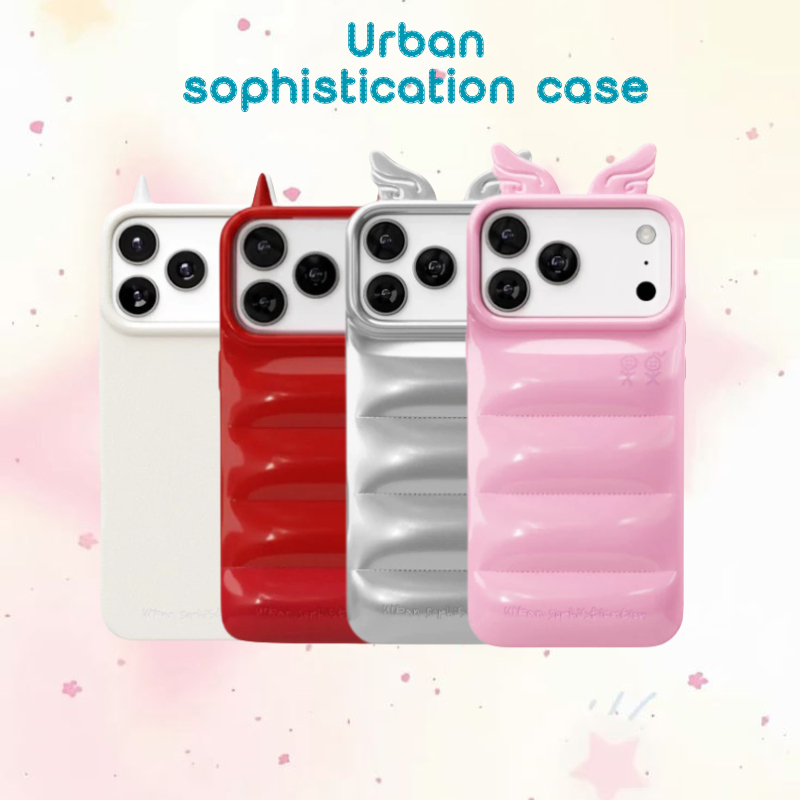 [Pre-Order/ของแท้ 100 %] Urban Sophistication The Puffer Case เคสมือถือ (IPhone 17Pro Max-14 Pro Max)