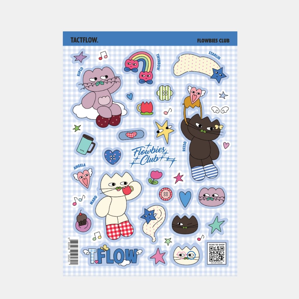 [ของแถม ไม่จำหน่าย] TACTFLOW sticker