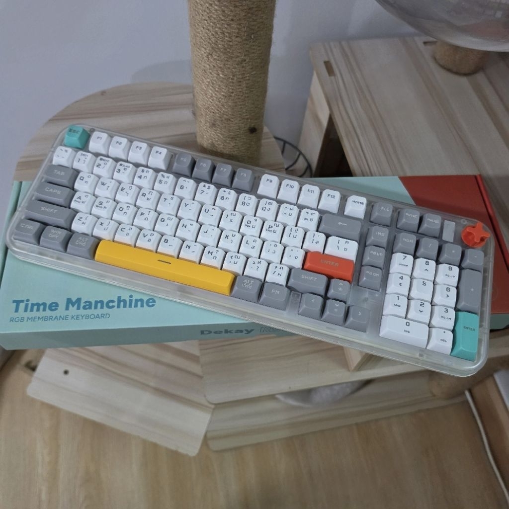 ส่งต่อ🫧 Dekay R98 Max Keyboard นุ่ม หนึบ เงียบ พร้อม Knob สุดเท่