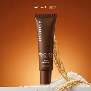 [ร้านค้าบริษัท] รองพื้น Magic Skin มิโนริ สูตรใหม่ 4in1 กันแดด SPF50 คุมมัน กันน้ำ ปกปิด ผิวมีออร่า